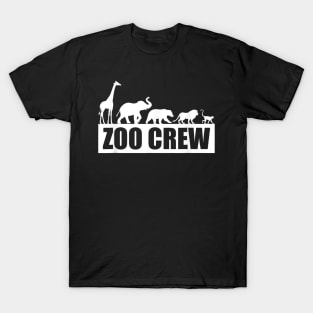 Zoo Crew - Funny Zoo - Birthday Party - Animal Watching Trip Kids T-Shirt